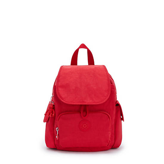 Kipling City Pack Mini Rugzak Rood | BE 1487LI